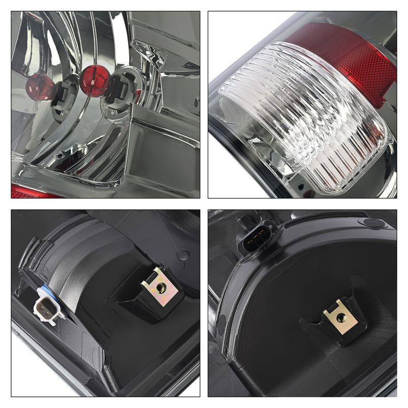 Left Right Smoke Tail Lights Brake Lamps for Dodge Ram 1500 2500 3500 2009-2018