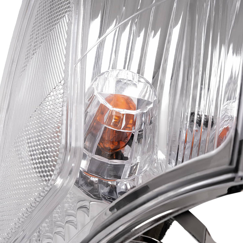 DURAFORCE Front Corner Lights Clear With Bulbs for Toyota Land Cruiser 1998-2004 Pair