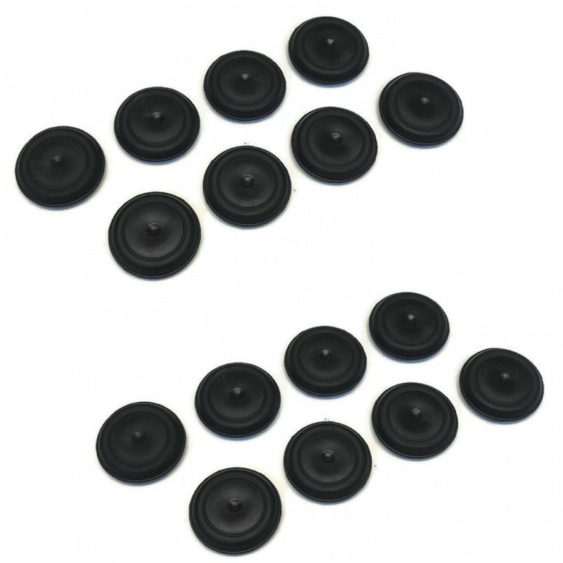 Rubber Body Floor Drain Plugs for Jeep CJ5 CJ7 CJ8 Wrangler YJ Cherokee XJ 16