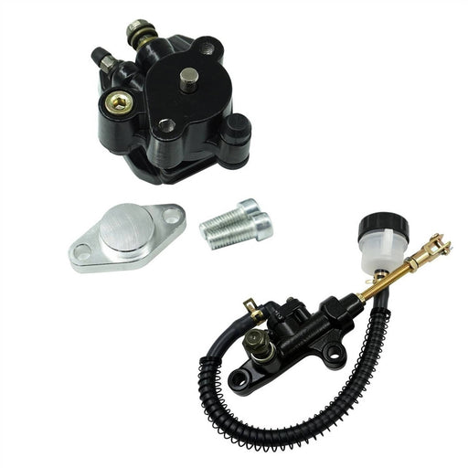 DURAFORCE Brake Caliper & Rear Master Cylinder Set for Yamaha Banshee 350 1987-2006