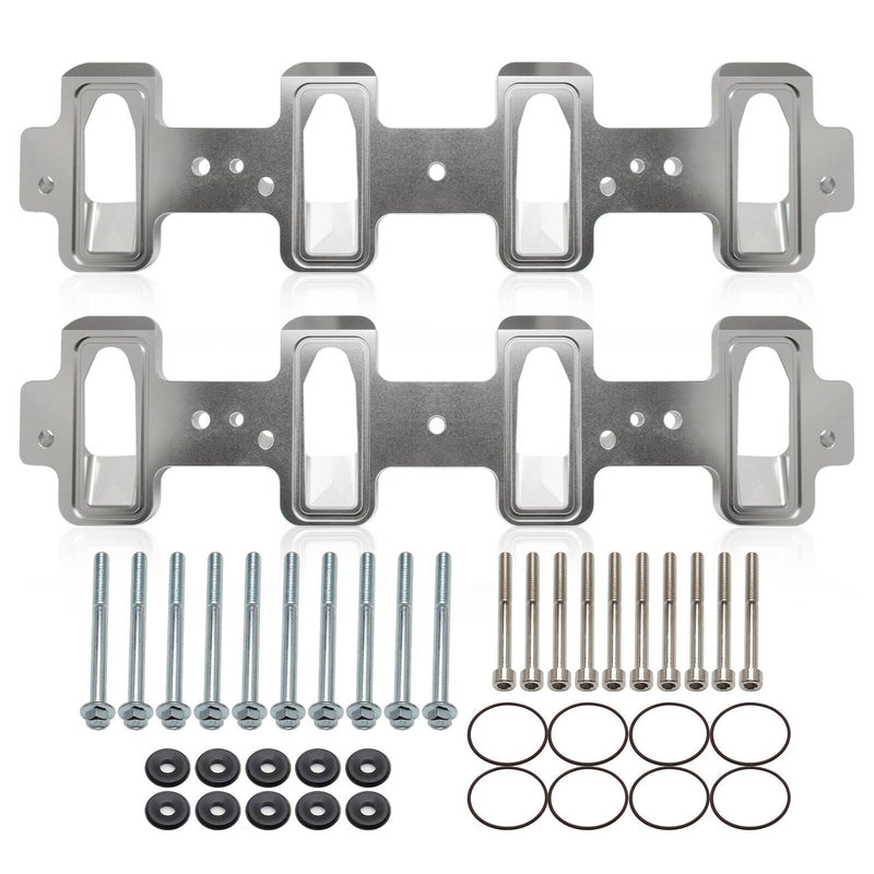 LS Cathedral Port Cylinder Head to Rectangle Port Intake Manifold Adapters