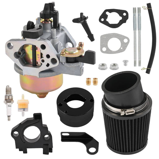 DURAFORCE Air Filter Adapter Jet Kit for Predator 301cc 420cc 389cc 13hp 15hp