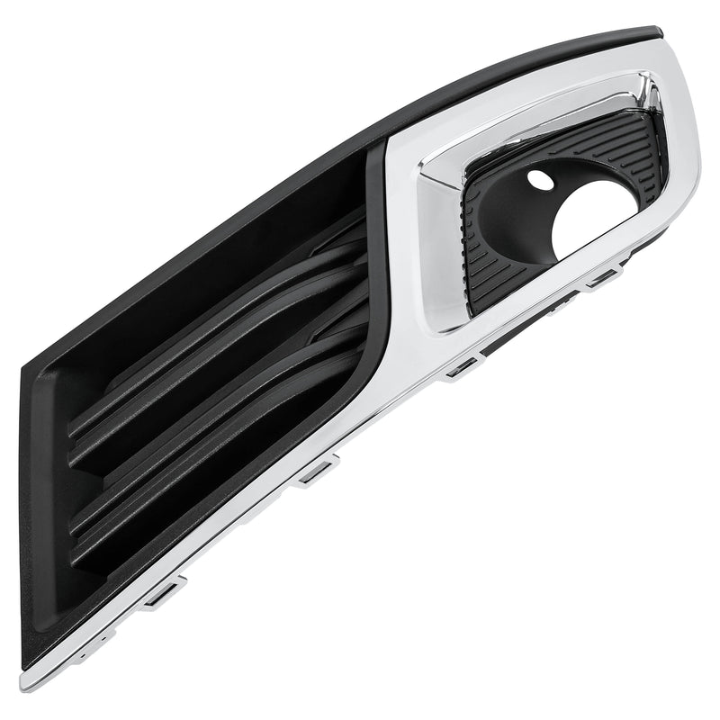 Fog Light Bezel Cover Trim Front Left Black Chrome for Chevy Traverse 2013-2017