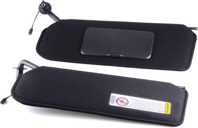 New Updated Sun Visors Sun Shades with Bright LED Light Set for Corvette C5
