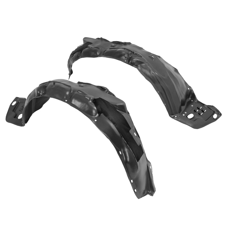 Front LH RH Inner Fender Liners With Insulation Foam for Honda Civic 2012-2015