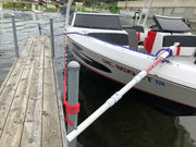 DURAFORCE Criss Cross Poles for Boat Mooring Docking Replaces Dock Pier Bumpers Whips