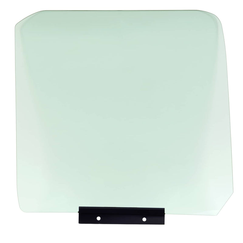 DURAFORCE Light Green Door Window Glass for Ford F-150 Bronco 1987-97 Front Driver Side