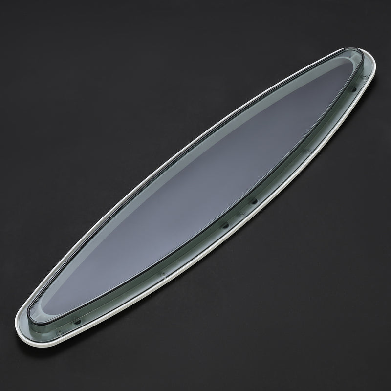Port Hole Bow Oval Window with Outer Ring for Sea Ray Boat 2004 2007