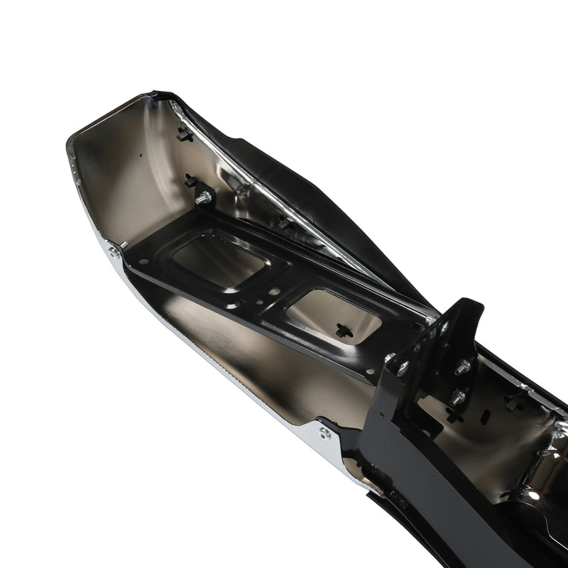 Rear Bumper Assembly for Nissan NV1500 NV2500 NV3500 2012-2021 W/O Sensor Chrome