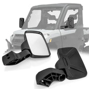 DURAFORCE Door Mounted Side Mirrors for Polaris Ranger 1000 XP1000 Crew Northstar Pro XD