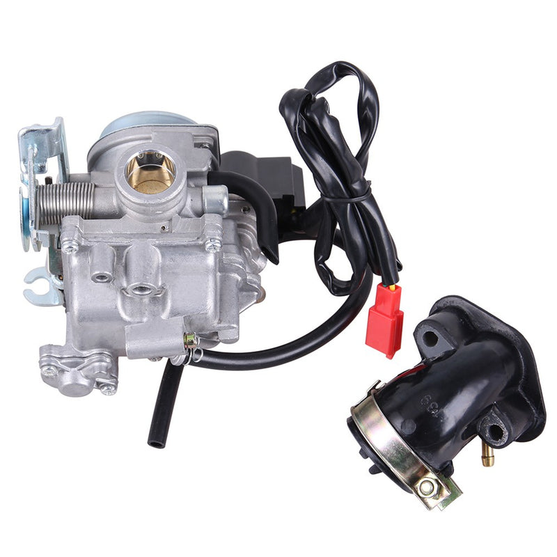 139QMB 18mm Carburetor for GY6 50cc 49CC 4-Stroke Scooter Taotao Intake