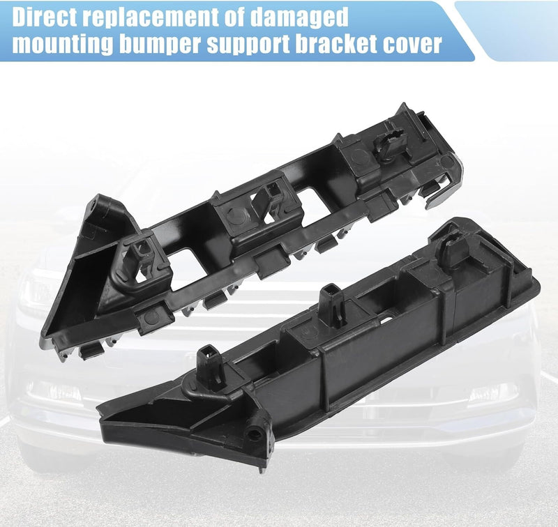 2X Front Left and Right Bumper Support Bracket for 2012-2015 Volkswagen Passat