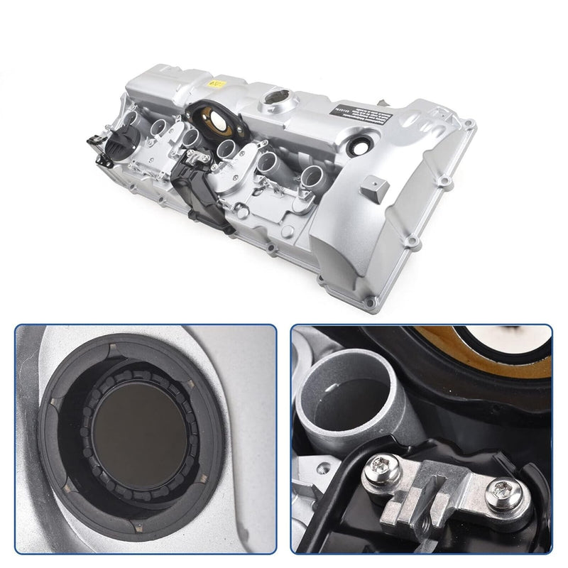 Aluminum Upgrade Valve Cover for BMW N52 E70 E82 E90 E91 328i 528i 128i X3 X5 Z4