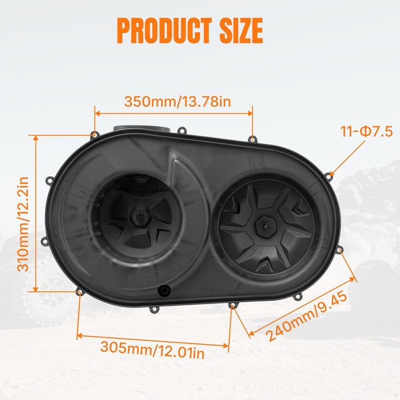 Clutch Cover Clutch Housing Outer Side for Can-Am Maverick X3 Max 2018-2024 2025