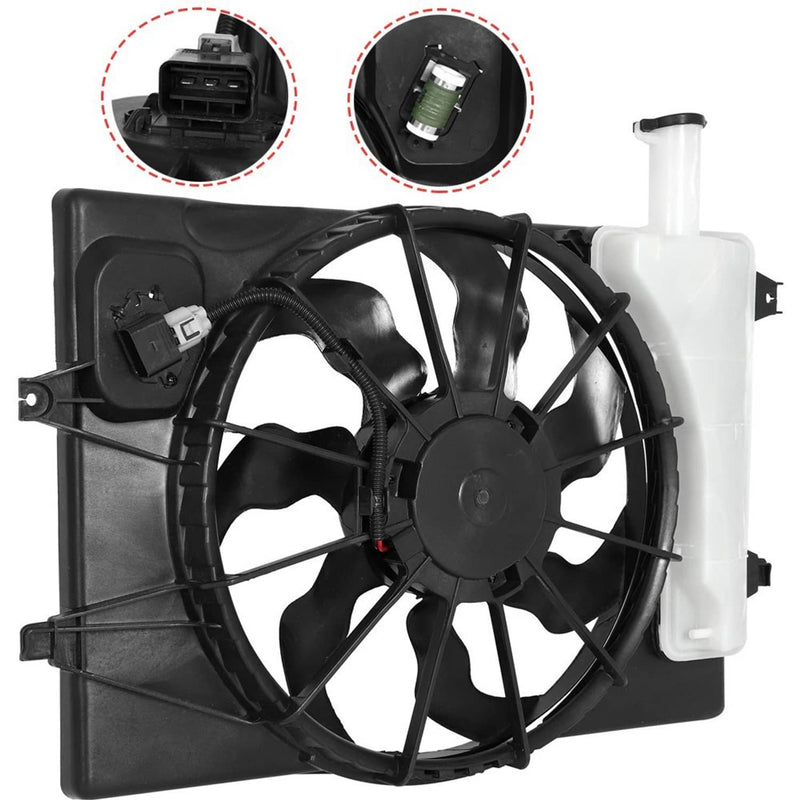 Engine Radiator Cooling Fan for Hyundai Elantra Kia Forte 2.0L 2017-2022