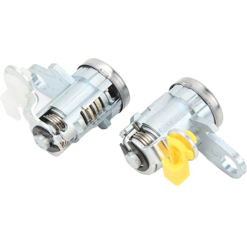 Front Pair Door Lock Cylinder Set Kit with Keys for 95-04 Toyota Tacoma