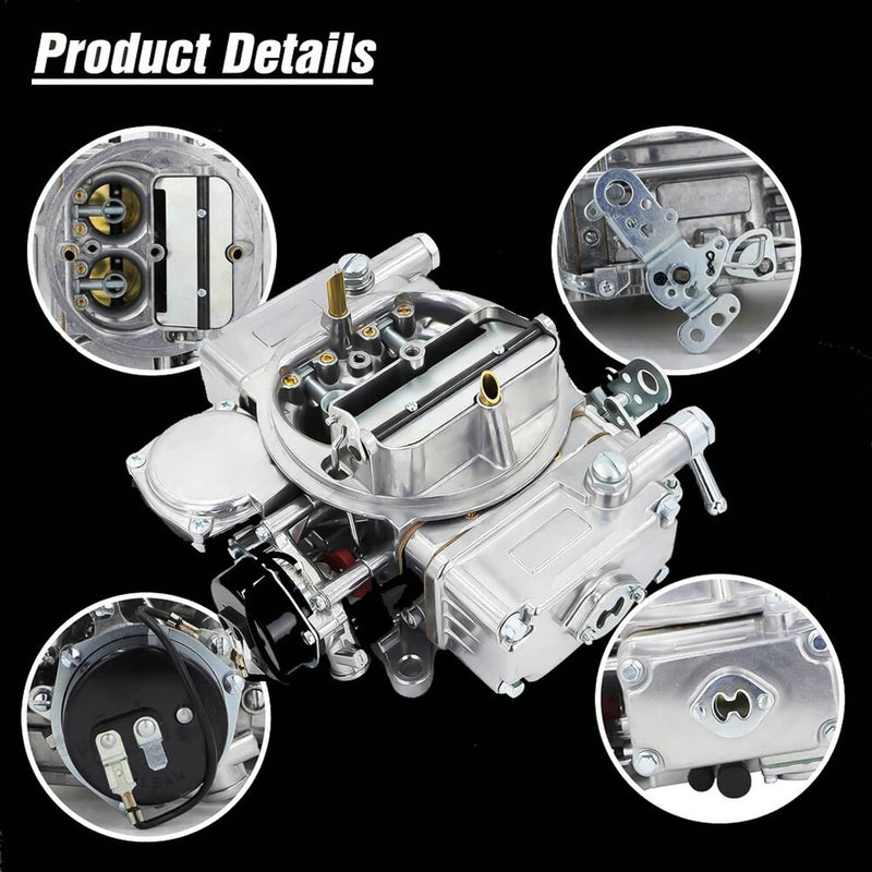 0-80457S 4 Barrel Carburetor Street Warrior for Holley 4160 600 CFM