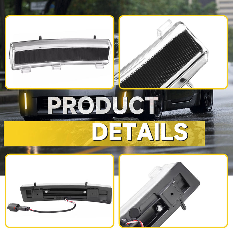 LED Turn Signal Side Marker Lamps DRL for Nissan 350Z 2006-2009 2PCS