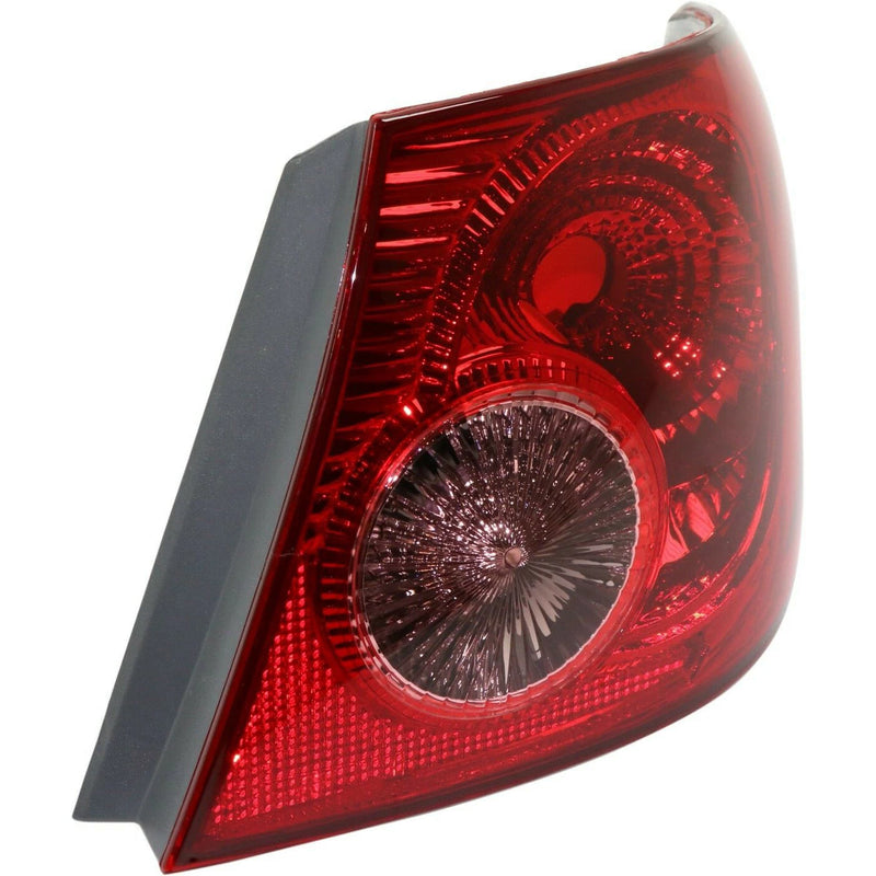 For 2003-2008 Toyota Corolla Outer+Inner Tail Lights Right Passenger Clear Lens