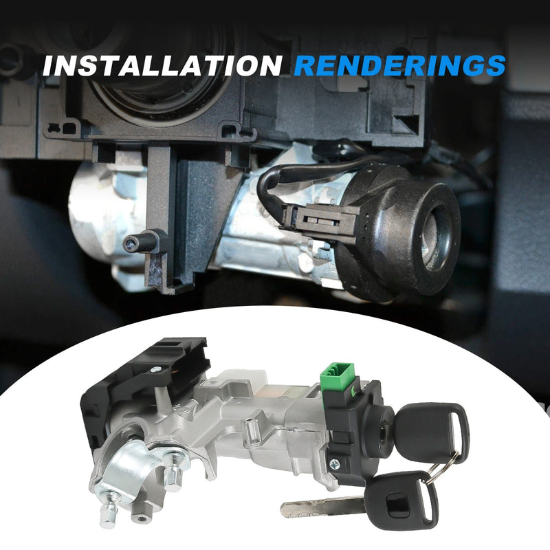 35100-SDA-A71 Ignition Switch Lock Cylinder Auto Trans 2 Keys for Honda Accord