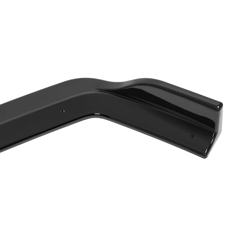 Gloss Black PP Front Bumper Lip Chin Splitter for Infiniti Q50 Sport 18-24 3PC