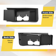 DURAFORCE Tow Hook Cover Bezel Short LH RH for Ford F250 F350 F450 F550 Super Duty 2020-22
