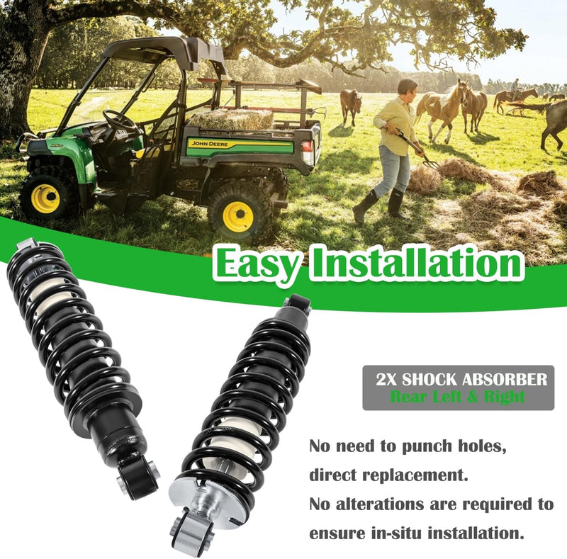 Rear Coil-Over Struts Shocks for John Deere Gator XUV620i XUV850D 2 Pieces