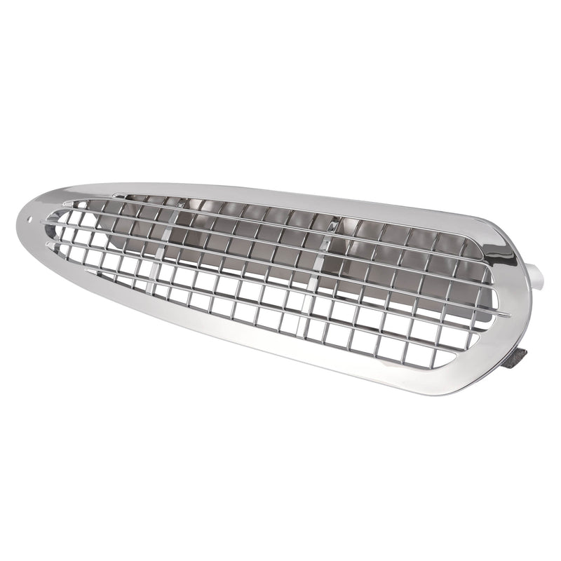 Chrome Hood Side Grille Air Intake Vent Cover ABS for Freightliner M2 2002-2018