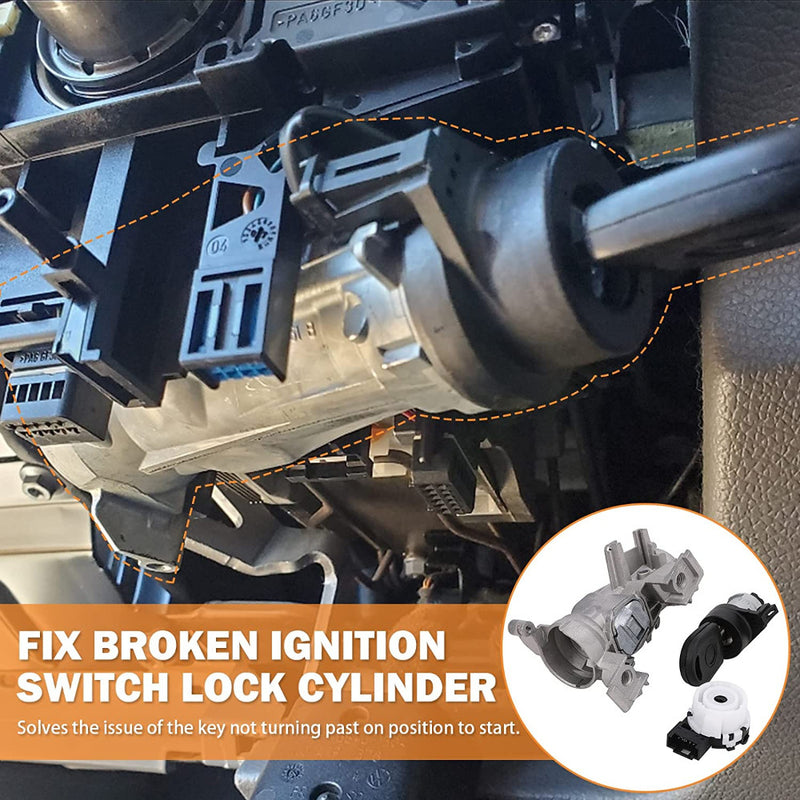 Ignition Switch Lock Cylinder Key for VW Golf Jetta Rabbit Audi 2006-2011