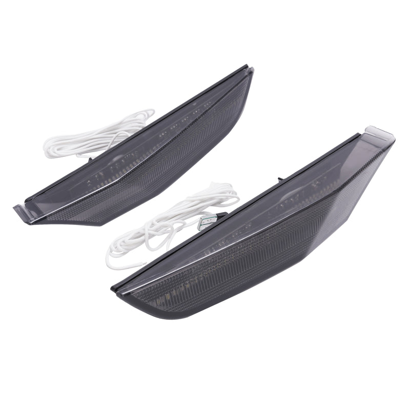 LED Side Marker Lights Left Right Smoke for Infiniti G35 Sedan 2001-2006 2PCS