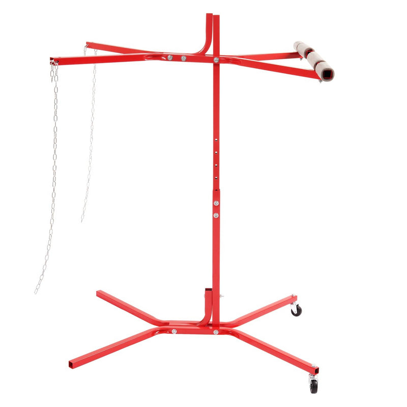 DURAFORCE 50 Inch Bumper Tree Auto Body Door Fender Panel Paint Rack Adjustable Work Stand