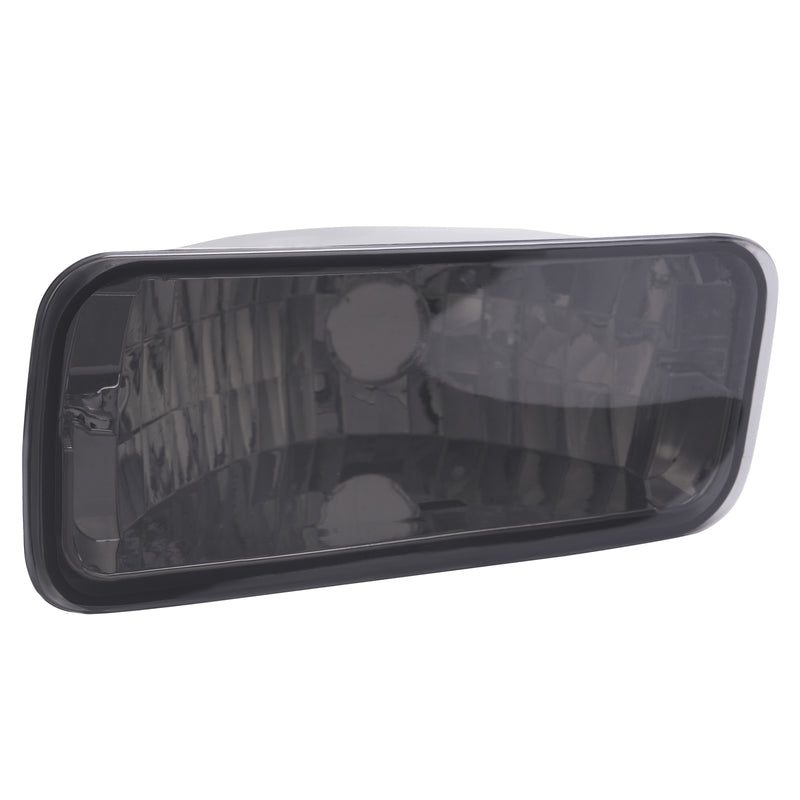 Smoke Lens Bumper Turn Signal Light Assembly for Chevy Camaro 1985-1992