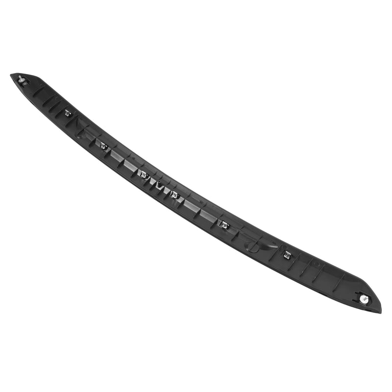 Front Upper Hood Molding Trim Cover Painted Black for GMC Acadia 2020-2023