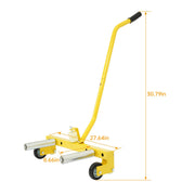 DURAFORCE 440lbs Tire Moving Cart Heavy Duty Rolling Wheel Dolly Lift Workshop
