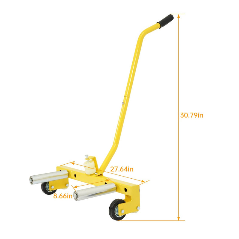 DURAFORCE 440lbs Tire Moving Cart Heavy Duty Rolling Wheel Dolly Lift Workshop
