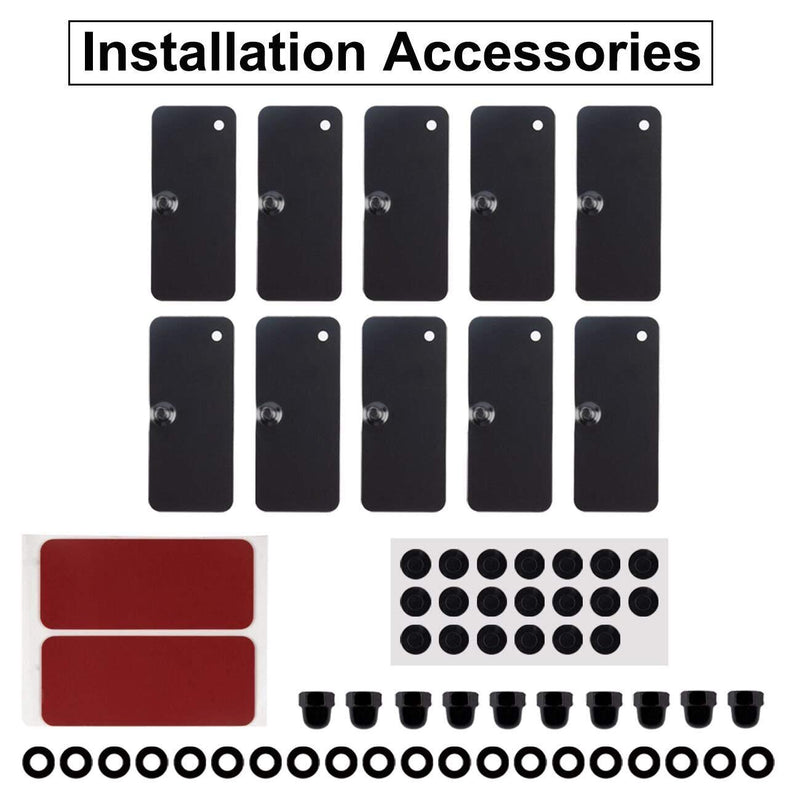Rear Window Louvers Installation Mounting Tool for Ford Mustang for Dodge Challe