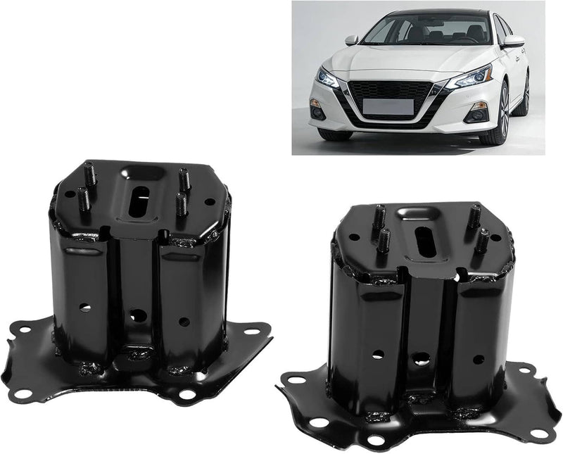 Bumper Reinforcement Bracket Pair Driver Passenger for Nissan Altima 2019-2021