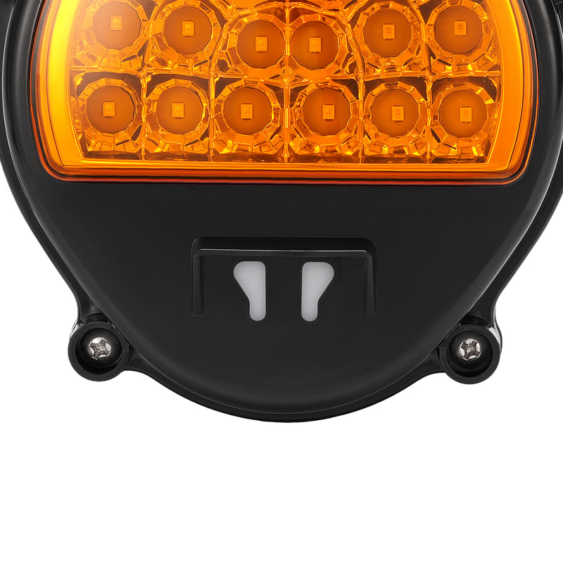 12422957 Yellow Lens LED Front Turn Signal Light for Humvee M35 M998 Trucks