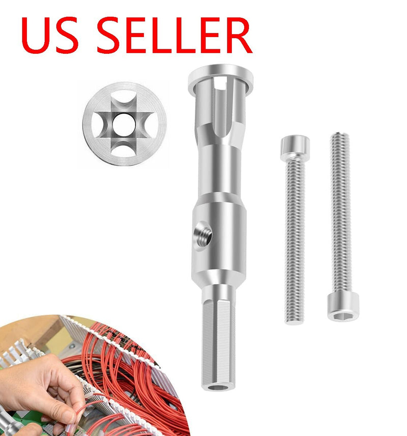 Electrical Drill Manual Wire Stripper Cable Nut Twister Precision Wire 2 in 1