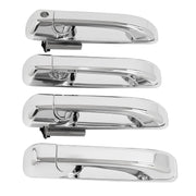 DURAFORCE Chrome Door Handle for Dodge Ram 1500 2009-24 2500 11-24 Front Rear