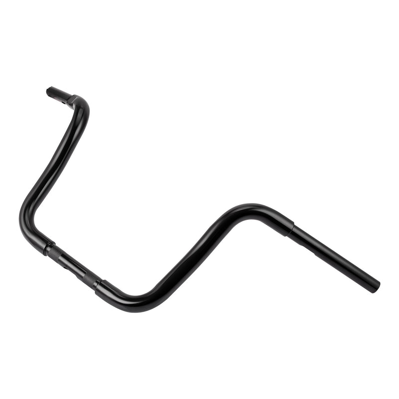Black 12 Inch Rise Ape Hangers Handlebar for Harley FLST FXST Sportster XL Dyna
