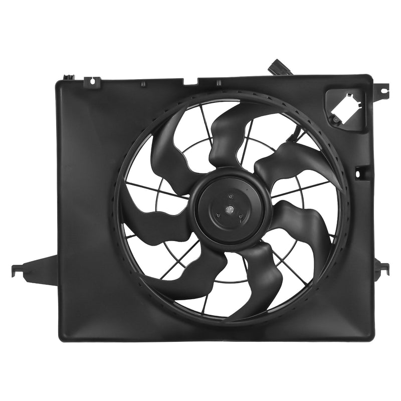 Engine Radiator Cooling Fan Assembly for Hyundai Santa Fe Kia 2013-2018 620-463