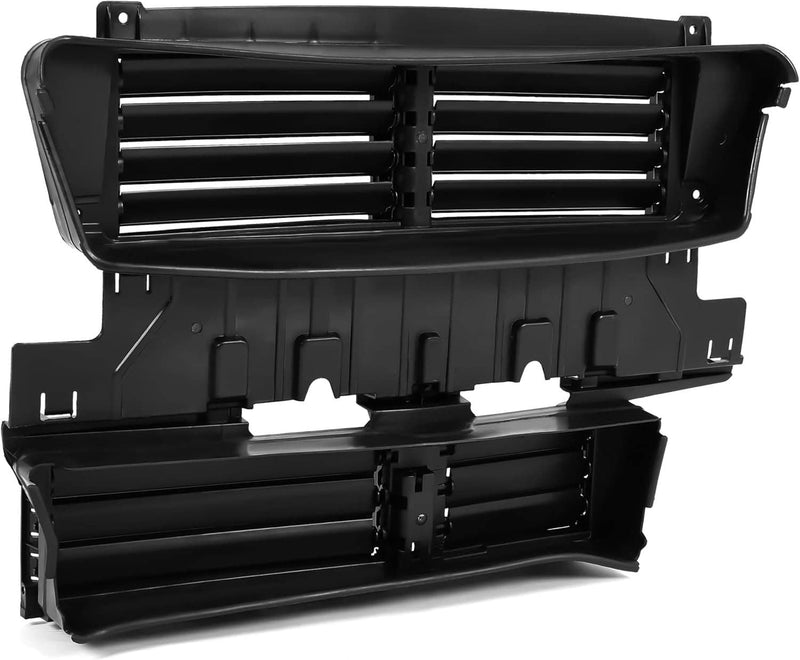 HS7Z8475A Radiator Active Grille Shutter with Motor for 2017-2020 Ford Fusion