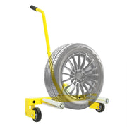 DURAFORCE 440lbs Tire Moving Cart Heavy Duty Rolling Wheel Dolly Lift Workshop