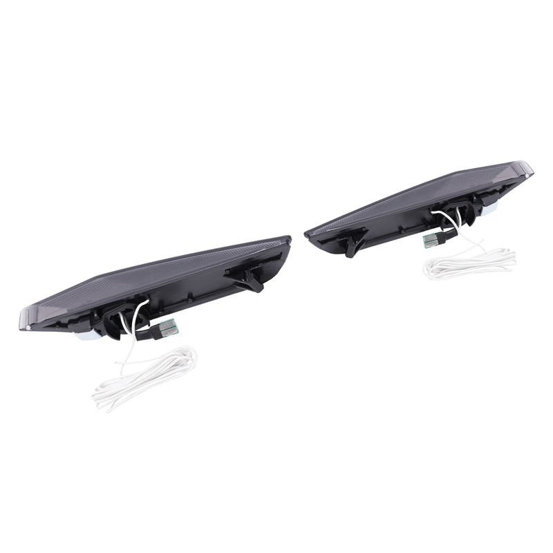LED Side Marker Lights Left Right Smoke for Infiniti G35 Sedan 2001-2006 2PCS