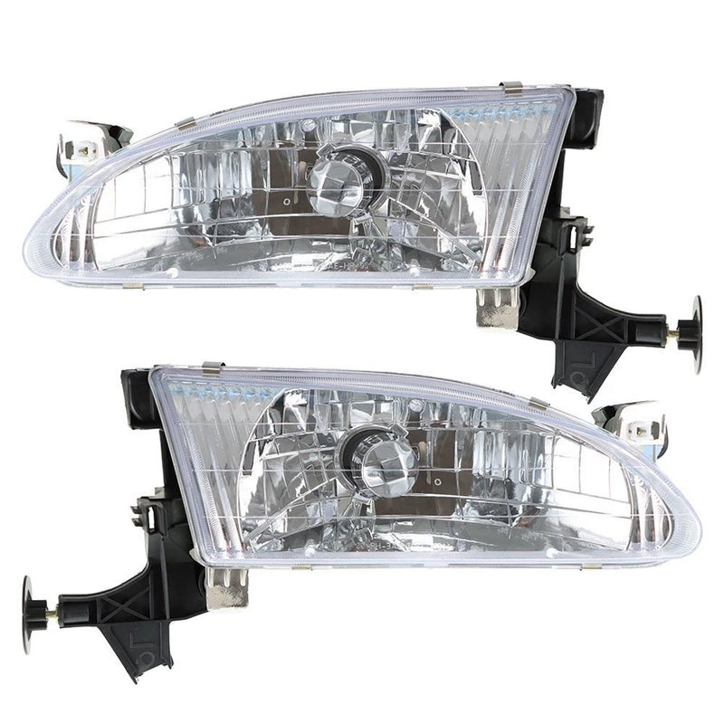 DURAFORCE TO2502121 TO2503121 Headlight Set Left & Right for Toyota Corolla 1998-2000