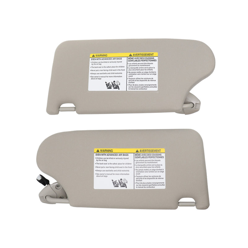 Sun Visors Right & Left w/ Lighted for Nissan Altima 2.5L 3.5L 2013-2018
