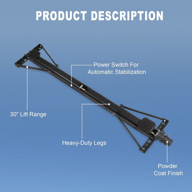 298707 Rear Trailer Stabilizer Jack Stand Kit for Universal
