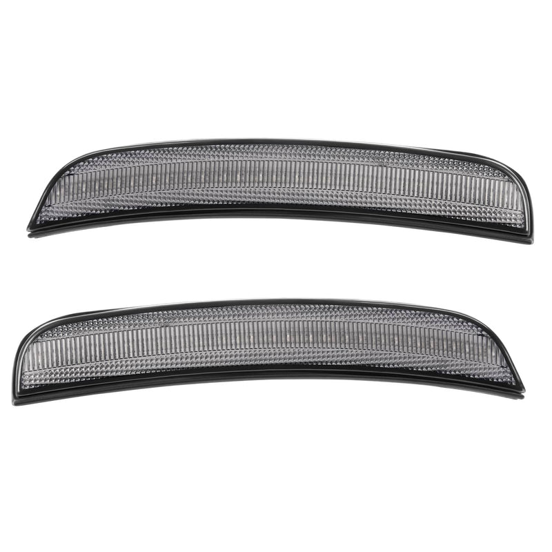 DURAFORCE Smoke LED Front/Rear Side Marker Lights for Chrysler 300C 300S 2015-2023