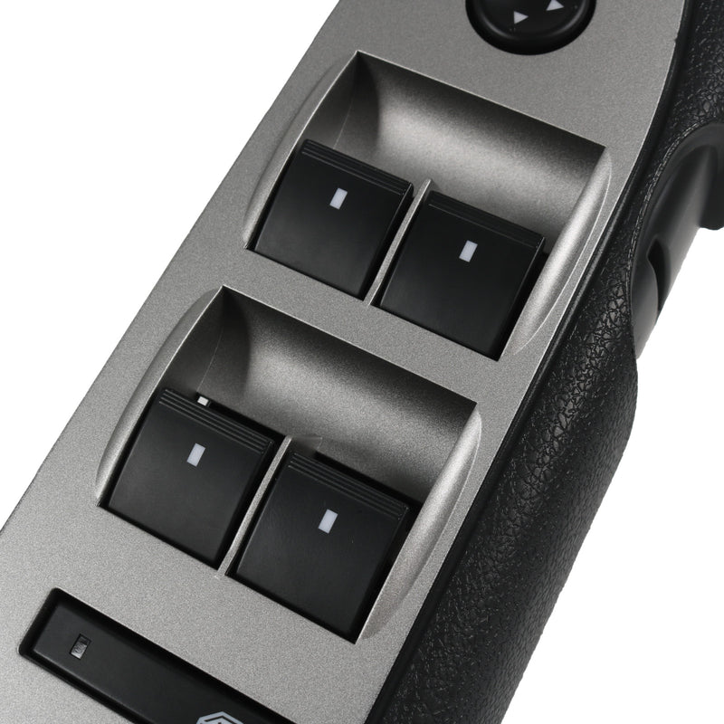 Master Power Window Switch with Black Bezel for Chevrolet Silverado 1500 2007-20